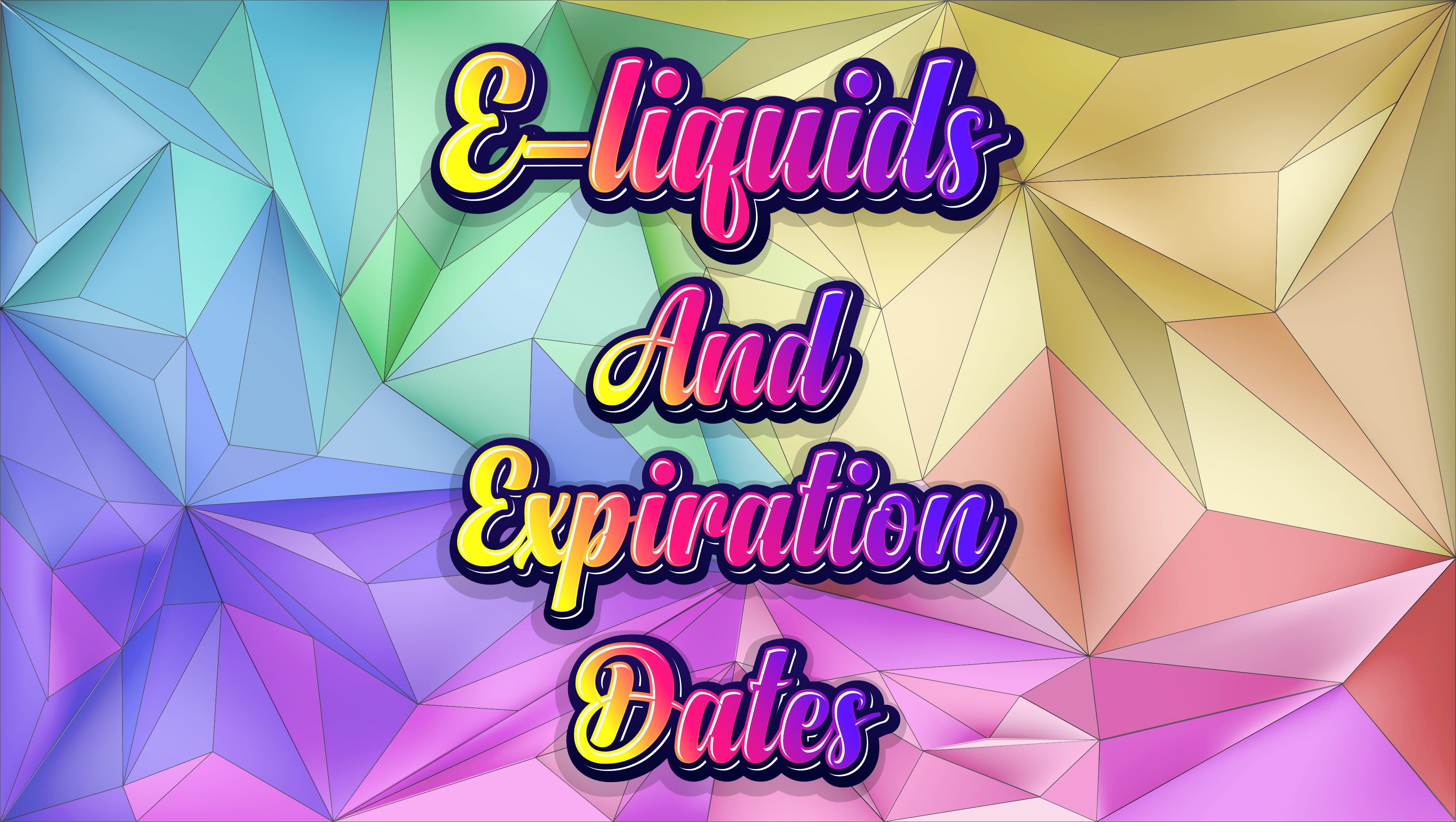 Vaping Article: Beginner Vaper's Guide to E-Liquids & Expiration Dates | River City Vapes Vaping Article: Beginner Vaper's Guide to E-Liquids & Expiration Dates | River City Vapes