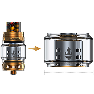 SMOK TFV12 Prince Replacement Glass, Tank Accessories, SMOK - River City Vapes